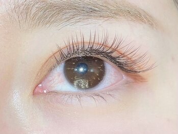 まつげエクステサロン ヘアーリゾートエーアイ 浅草店(hair resort Ai)/ブラウンフラットラッシュ 120本