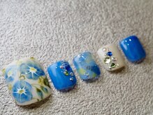 シュシュネイル 高輪店(Shu Shu nail)/FOOT☆2022/SS/Special design