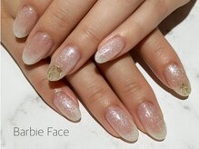 バービーフェイス 恵比寿(Barbie Face)/定額シンプルアート片手1本