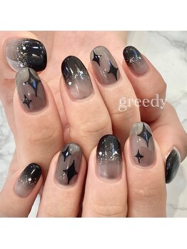 グリーディ(greedy)/キラキラネイル