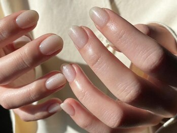 アイネイルズ 梅田店(I nails)/上品ラメワンカラー¥6500