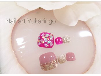 ユカリンゴ(Yukaringo)/【フットネイル】親指のみDesign