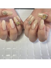 プリュネ(Prune)/キラキラネイル/シンプルネイル