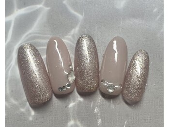 ネイルアンドアイラッシュスタジオ シュシュ(chouchou)/ワンカラー・ストーン春夏秋冬