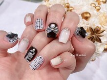 エンジェルガーデンネイル 池袋店(Angelgarden nail)/大人ツイートネイル パーツ追加