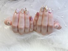 フィルイン シーウェスト 祖師ヶ谷大蔵(SEA WEST)/絵画風ネイル、花ネイル＊