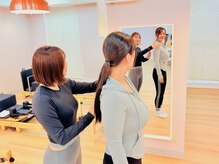 ココロ ピラティス 沼津駅前店(cocoro Pilates)の雰囲気（通いやすさを追求した空間と仕組み【腰痛/反り腰/頭痛】）