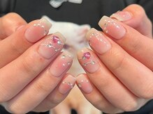 シェリーラメール 原宿店(cherie la mer)/チークネイル