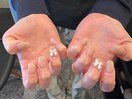 ワンカラーにパーツ2個