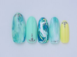 爽やかグリーン