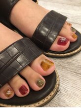 アールエム(Rm)/カラフルべっ甲ネイル