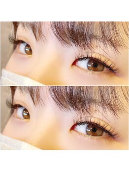 ネイルアンドアイ ビューティーオーブ(nail&eye beauty ORB)/ディープフラットラッシュ120本