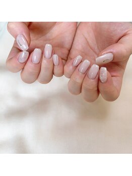 リジョイスヘア エン(REJOICE hair EN)/シンプルかわいいネイル