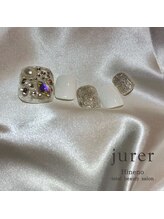 ネイルアンドアイラッシュデザインサロン ジュレ 日根野店/FOOT 定額デザイン8800コース