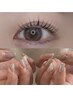 電話受付のみ【学割】eyelash perm &hand nail 画像持ち込み90分 ￥12,000