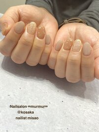 ハートミラーネイル