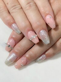 大人パステルカラーネイル