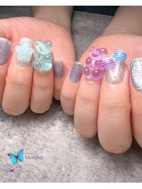 POPで甘～いお菓子ネイル☆