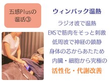五感プラス(五感Plus)/ウィンバックで究極の温活
