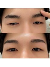 ビューティーベリッシモ(Beauty Bellissimo)/Men's眉毛waxスタイリング