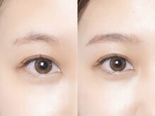 眉が整うだけで、表情と印象が若々しく。眉毛のみメンズOK