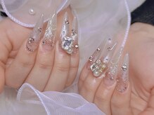 ピスティ(piisty)/スカルプラメグラ2本ストーン