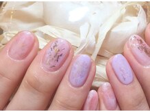 ネイルズ ララ(nails Lala)/シースルーネイル。