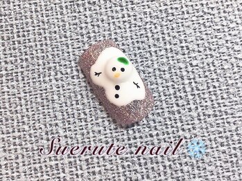 スエルテ ネイルサロン 北千住店/#溶けだるまネイル
