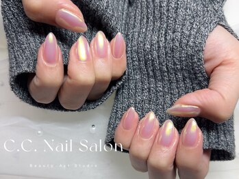 シーシーネイルサロン 池袋(C.C.Nail salon)/オーロラネイル