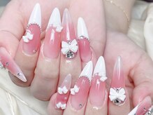 シーアンドビーネイル(C&B Nail)の雰囲気（チップ長さだしですらりとした美しいフォルムに【夜22:30まで】）