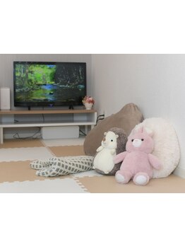 お子様同伴OKのサロン