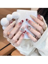 バイムーンサロン(By Moon Salon)/ワンホンチークマグネットネイル