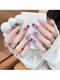 ワンホンチークマグネットネイル