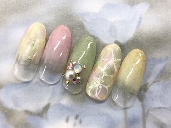 ネイルサロン マハロ(Nail salon MaHaLo)/新規付替オフ込☆ハンド¥7950