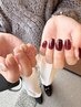 【オフィスネイルに人気☆フィルイン対応】 定額シンプルデザイン (hand)