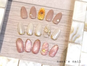 ナナズネイル(nana's nail)の写真/圧倒的人気No.1★【ハンドアート（持ち込みデザイン）90分¥10500/120分¥11500/150分¥12500】