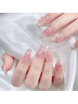 クイーンズビューティーサロン 新宿本店(Queen's beauty salon)/チップ長さ出し10本やり放題