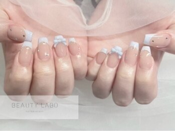 ビューティー ラボ 明石店(Beauty Labo)の写真/イベント前の長さだしはもちろん、乾燥による割れや爪の形を綺麗に見せたい方にも★長さのチョイスも可能！