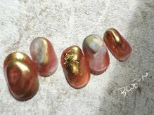 ブルーエヌ(BLUE N)/でこぼこニュアンスマット