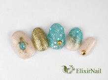 エリクサーネイル 池袋(Elixir Nail)/定額b カジュアル/クーポン使用