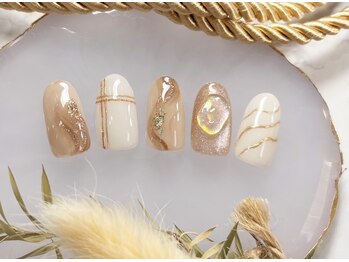 ネイルソファ 木津(nail sofa)/選べるアート５本