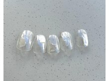 アイネイルズ 池袋店(I-nails)/クリアシルバーミラー