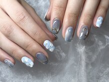 トランクイル(Tranquil)/雲ネイル
