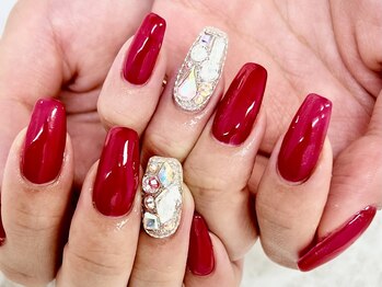 キャリコ(calico)/埋め尽くしネイル