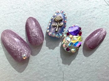 ネイルサロン ソウ 京橋店(Nail Salon Sou)/マグネット×敷き詰め