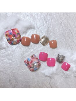 ネイルサロン ブリオン(Nail Salon Bullion)/ミックスツイードネイル