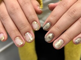 ミラー×ビンテージ風ニュアンス