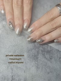 ラメグラデーション