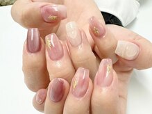 クラル 平塚店(CURAR)/春のマグニュアンスネイル