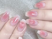 リコリス(Lycoris)/【118】可愛いハートネイル